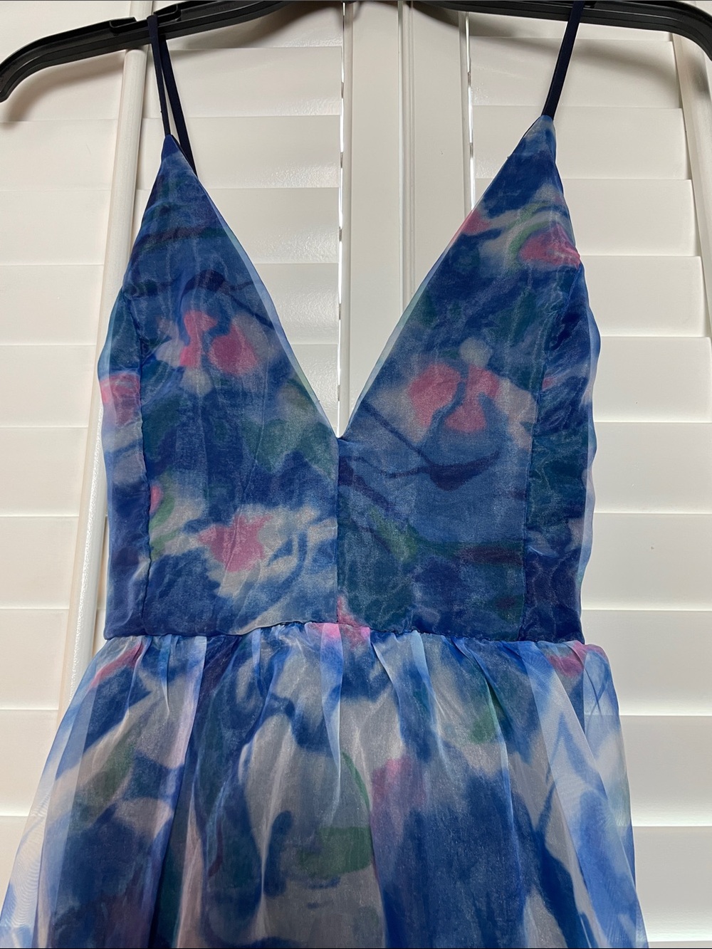 Lulus Floral Maxi Dress Adjustable Straps